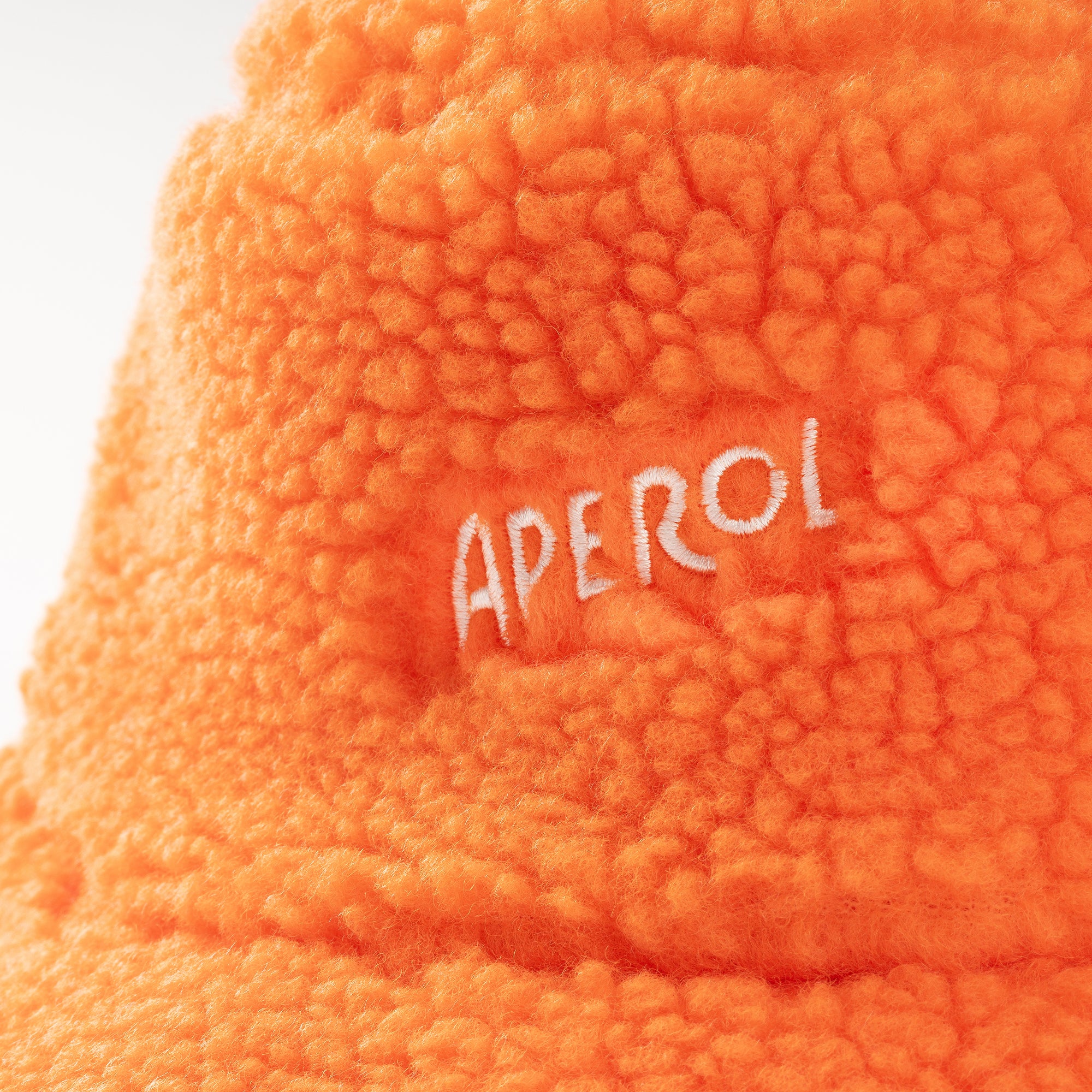 Aperol Orange Fluffy Bucket Hat