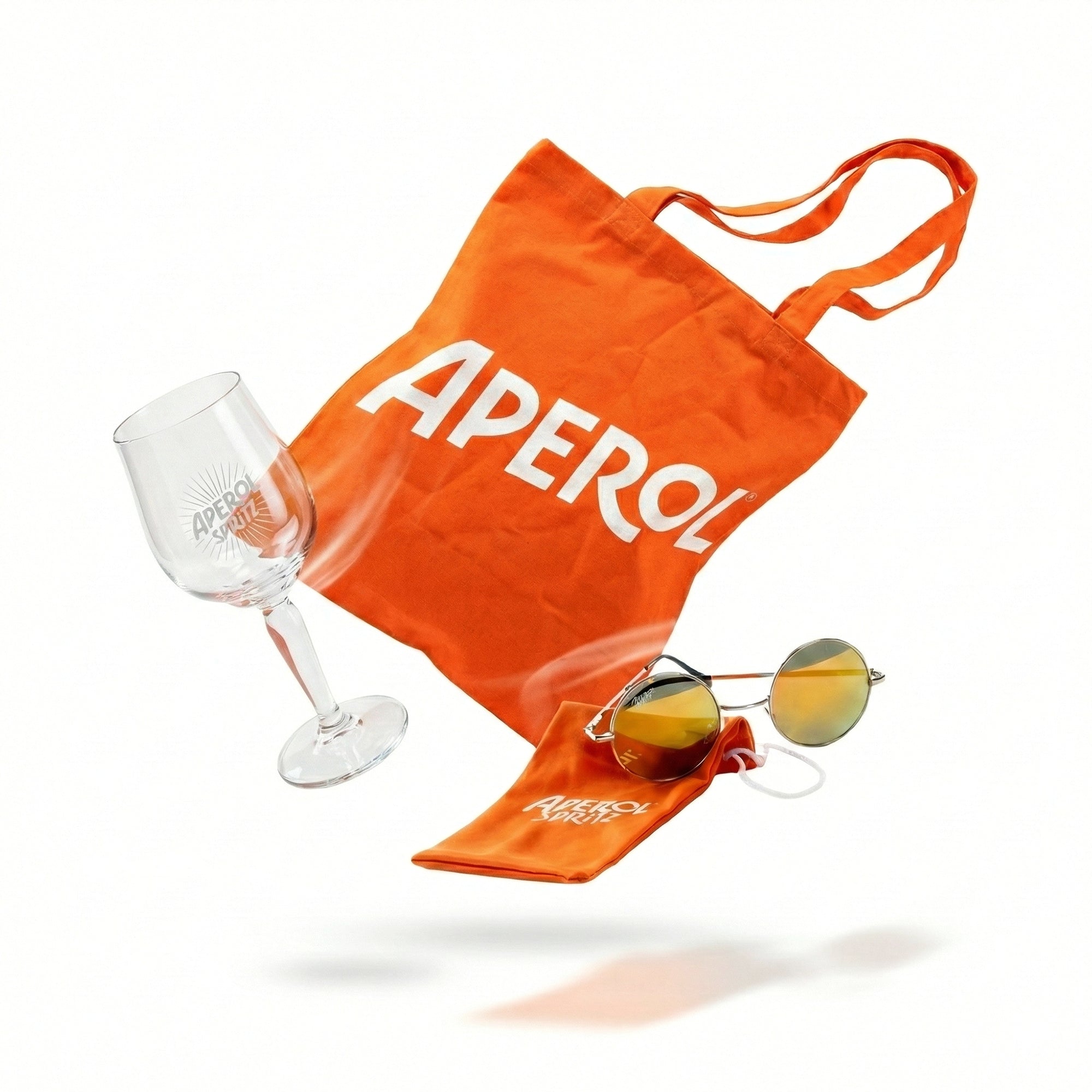 Set di 6 sottobicchieri in feltro: Aperol / Aperolsüpruche Set di 6 sottobicchieri in feltro: Aperol / Aperolsüpruche