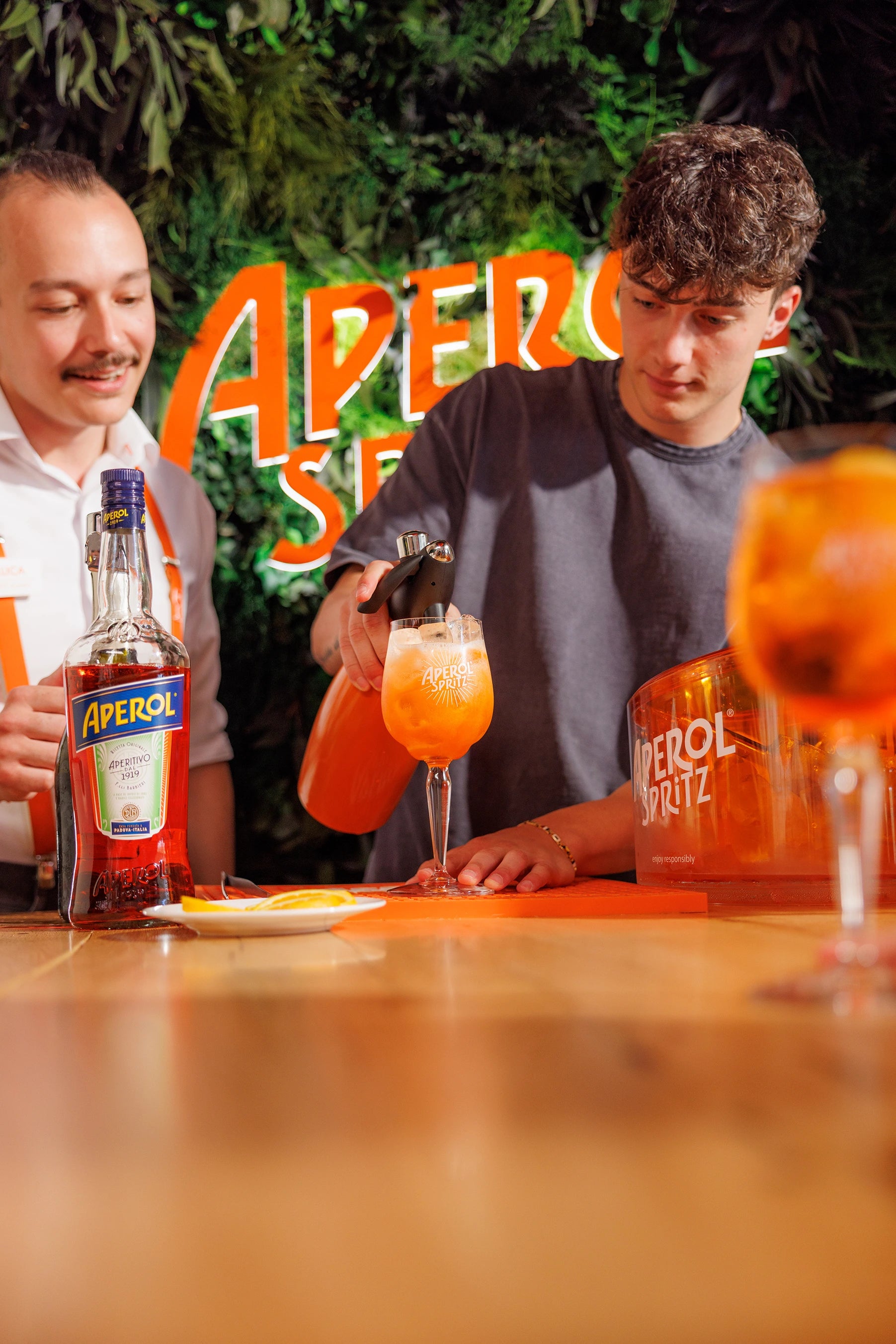 Aperol Rooftop Masterclass Aperol Spritz | Learn the Perfect Serve at Terrazza Aperol ...
