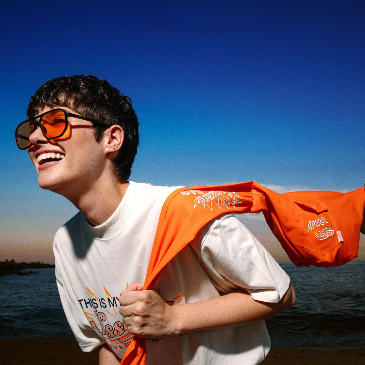 ORANGE APEROL X SSSTUFFF BAG