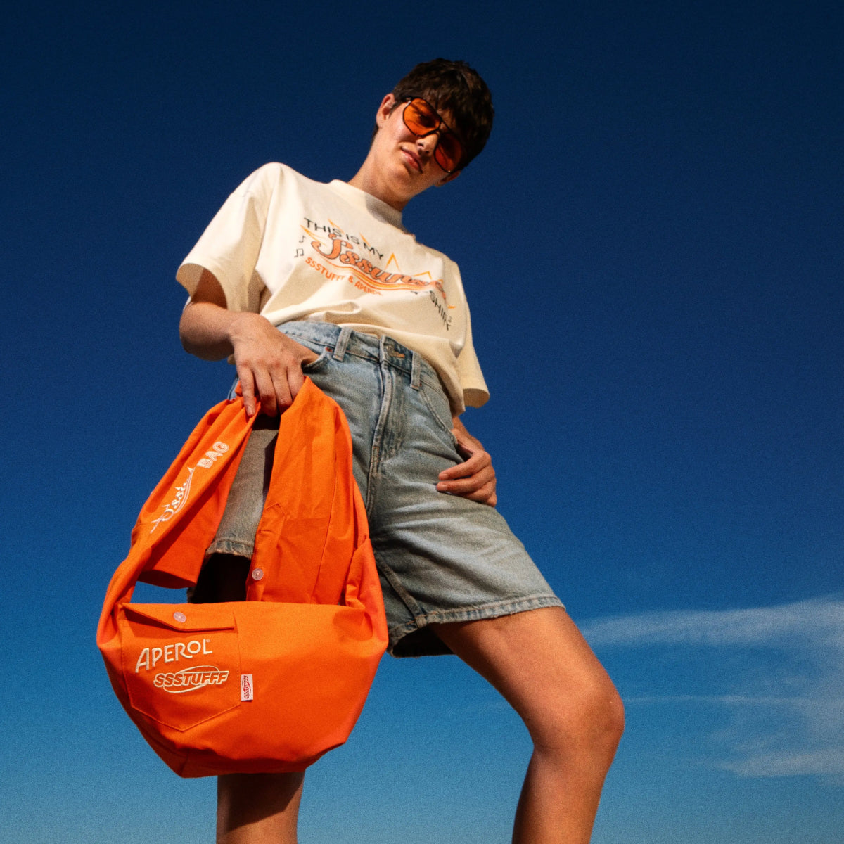 ORANGE APEROL X SSSTUFFF BAG