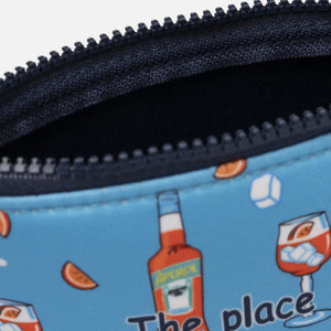 ショルダーバッグ MC2 SAINT BARTH Aline pochette with ice multi print Scuba Pochette Aperol x MC2 Saint Barth | Official Shop