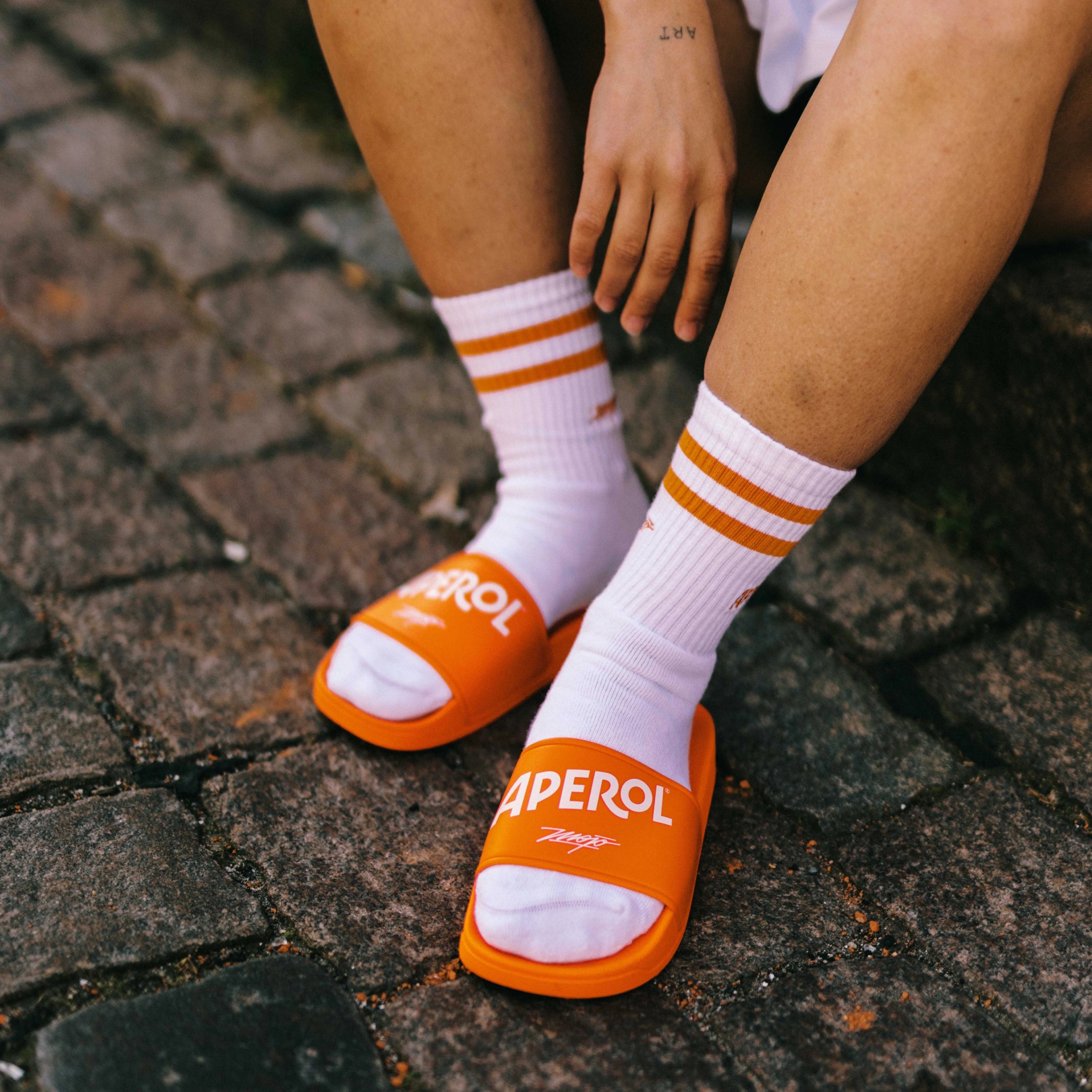 Aperol x Mojo Socks